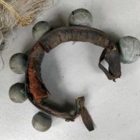 kanebjælder 6 stk antikke svenske klokker
